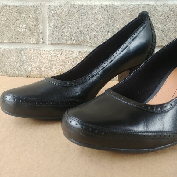 Elegant Black Women's Heels - Picture 5 of 14